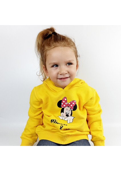 Woody Cord Çocuk Sweatshirt Kapüşonlu - Baskılı
