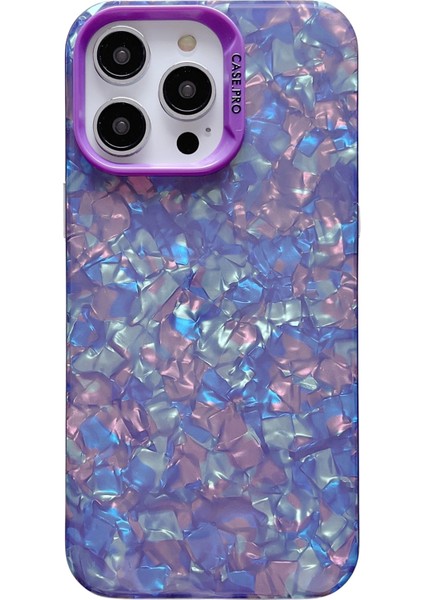 Iphone 15 Pro Kabuk Doku Anti-Çizelge Anti Telefon Muhafızları Için Telefon Kılıfı Koruyucu Akrilik Pc Kapak-Moral (Yurt Dışından)