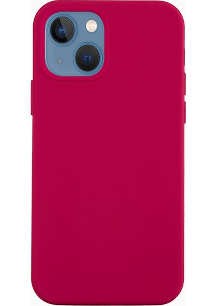 Iphone 15 Esnek Sıvı Silikon Telefon Kılıfı Yumuşak Astar Anti-Drop Kapak-Rose Için (Yurt Dışından)