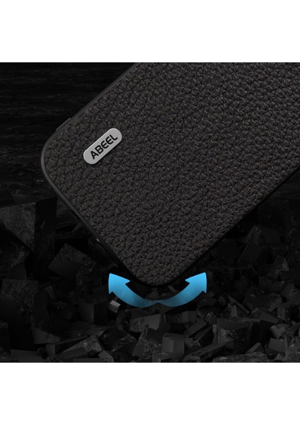Iphone 15 Plus Cowhide Deri Kaplamalı Pc+Tpu Kılıfı Litchi Doku Kıvlatıcı Anti-Cratch Telefon Kapak Black (Yurt Dışından) fırsatları