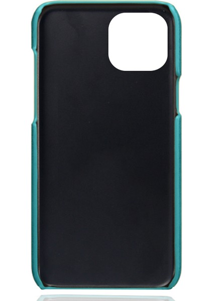 İphone 15 Plus Telefon Kasası Çift Kart Yuvaları Telefon Kapağı Anti-Çizelge Pu Deri Kaplamalı Pc Koruyucu Geri Kılıf Yeşili (Yurt Dışından) fırsatları