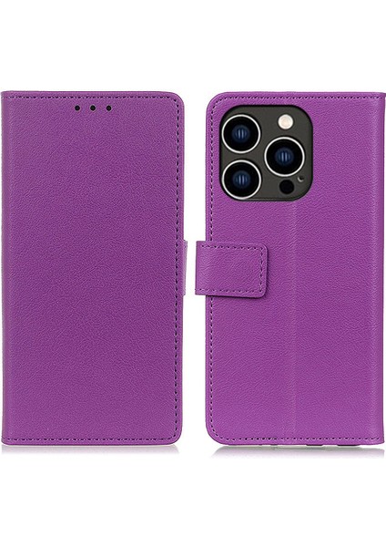 Iphone 15 Pro Max Pu Deri Cüzdan Telefon Kılıfı Şok Geçirmez Tpu Iç Kabuk Stand Flip Kapak-Imtiyaz (Yurt Dışından)
