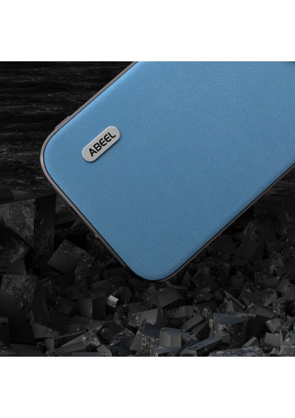 Iphone 15 Pro Maks Koruyucu Ince Kılıf Dokulu Pu Derisi+Tpu Telefon Kapak-Mavisi (Yurt Dışından) modelleri