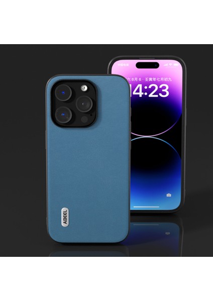 Iphone 15 Pro Maks Koruyucu Ince Kılıf Dokulu Pu Derisi+Tpu Telefon Kapak-Mavisi (Yurt Dışından) indirimleri