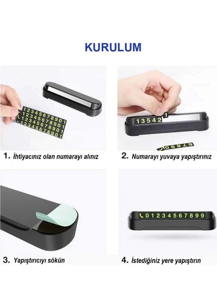 Araç Torpido Üstü Numaratör