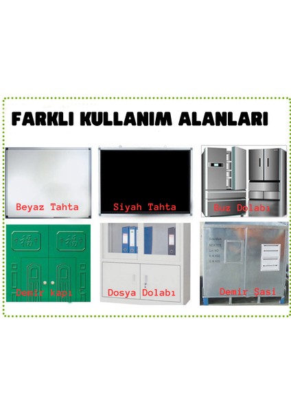 Haftalık Menü Planlayıcı Magnet Mıknatıslı Yazı Tahtası Buzdolabı Magneti Bebek Ek Gıda