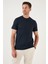 Pamuklu Regular Fit Bisiklet Yaka Basic T Shirt Erkek T Shirt 59020201 4