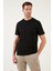 Pamuklu Regular Fit Bisiklet Yaka Basic T Shirt Erkek T Shirt 59020201 1