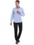 Mavi D. Slim Fit Desenli Pamuklu Slim Yaka Uzun Kollu Spor Gömlek 2
