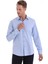 Mavi D. Slim Fit Desenli Pamuklu Slim Yaka Uzun Kollu Spor Gömlek 5