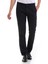 Lacivert D. Slim Fit Desenli Yandan Cep Kanvas Pantolon 1