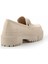 Bej Kadın Loafer Ayakkabı K01891300409 4