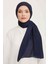 Trend Lacivert Düz Renk Pırıltı Şal 1 - 23048 3