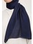 Trend Lacivert Düz Renk Pırıltı Şal 1 - 23048 4