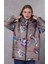 Farm Animals Oversize Retro Gate Dijital Art Puffer Mont Kadın 2