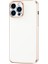 iPhone 12 Pro Max Parlak Yapılı ve Kenarları Altın Görünümlü Şık Bark Premium Silikon Kılıf 1