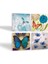 Stone Kelebek Taş Bardak Altlığı – 4’lü Set, 10x10 cm Dekoratif Masaüstü Koruyucu Doğaltaş Altlık |SC320| 8
