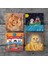 Kedi Taş Bardak Altlığı – 4’lü Set, 10x10 cm Dekoratif Masaüstü Koruyucu Doğaltaş Altlık |SC333| 3