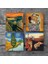 Dalí Belleğin Azmi, Van Gogh Selvili Yol, Çığlık, Klimt Aile Kucaklama Taş Bardak Altlığı Masaüstü Koruyucu Altlık 4 Parça Set 10x10cm Stone Coasters SC555 3