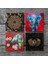Stone Fil, Kuş, Horus'un Gözü, Sri Yantra Taş Bardak Altlığı – 4’lü Set, 10x10 cm Dekoratif Masaüstü Koruyucu Doğaltaş Altlık |SC160| 3