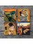 Salvador Dalí Belleğin Azmi, Çığlık, Gustav Klimt Aile Kucaklama, Öpücük Taş Bardak Altlığı Masaüstü Koruyucu Altlık 4 Parça Set 10x10cm Stone Coasters SC565 3