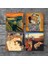 Salvador Dalí Belleğin Azmi, Çığlık, Gustav Klimt Aile Kucaklama, Anne Çocuk Taş Bardak Altlığı – 4’lü Set, 10x10 cm Dekoratif Masaüstü Koruyucu Doğaltaş Altlık |SC566| 3