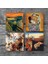 Dalí Belleğin Azmi, Çığlık, Gustav Klimt Aile Kucaklama, Aziz Stephen Üçlemesi Taş Bardak Altlığı Masaüstü Koruyucu Altlık 4 Parça Set 10x10cm Stone Coasters SC568 3