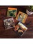Salvador Dalí Belleğin Azmi, Çığlık, Gustav Klimt Aile Kucaklama, Anghiari Savaşı Taş Bardak Altlığı Masaüstü Koruyucu Altlık 4 Parça Set 10x10cm Stone Coasters SC569 1