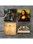 Da Vinci Son Akşam Yemeği, Kayalıklar Bakiresi, Mona Lisa, Vitruvius Adamı Taş Bardak Altlığı – 4’lü Set, 10x10 cm Dekoratif Masaüstü Koruyucu Doğaltaş Altlık |SC171| 3