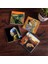 Dalí Belleğin Azmi, Çığlık, İnci Küpeli Kız, Gustav Klimt Aile Kucaklama Taş Bardak Altlığı Masaüstü Koruyucu Altlık 4 Parça Set 10x10cm Stone Coasters SC578 1