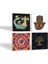 Stone Mandala, Fatma Ana Eli (Hamsa), Hayat Ağacı, Şahmeran Taş Bardak Altlığı – 4’lü Set, 10x10 cm Dekoratif Masaüstü Koruyucu Doğaltaş Altlık |SC187| 2