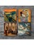 Çığlık, Gustav Klimt Aile Kucaklama, Bir Roma Sanat Aşığı, Ruhların Geçişi Taş Bardak Altlığı – 4’lü Set, 10x10 cm Dekoratif Masaüstü Koruyucu Doğaltaş Altlık |SC588| 3