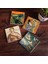 Çığlık, Soteria Mozaiği, Gustav Klimt Aile Kucaklama, Ruhların Geçişi Taş Bardak Altlığı – 4’lü Set, 10x10 cm Dekoratif Masaüstü Koruyucu Doğaltaş Altlık |SC594| 1