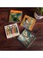 Çığlık, Yerli Kadınlar, Gustav Klimt Aile Kucaklama, Ruhların Geçişi Louis Janmot Taş Bardak Altlığı Masaüstü Koruyucu Altlık 4 Parça Set 10x10cm Stone Coasters SC595 1