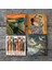 Çığlık, Yerli Kadınlar, Gustav Klimt Aile Kucaklama, Ruhların Geçişi Louis Janmot Taş Bardak Altlığı Masaüstü Koruyucu Altlık 4 Parça Set 10x10cm Stone Coasters SC595 3