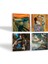 Da Vinci Kayalıklar Bakiresi, Çığlık, Klimt Aile Kucaklama, Ruhların Geçişi Taş Bardak Altlığı Masaüstü Koruyucu Altlık 4 Parça Set 10x10cm Stone Coasters SC599 2