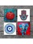 Stone Nazar, Fil, Fatma Ana Eli (Hamsa), Nar Taş Bardak Altlığı – 4’lü Set, 10x10 cm Dekoratif Masaüstü Koruyucu Doğaltaş Altlık |SC206| 3