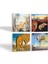 Dalí Belleğin Azmi, Arzunun Gizemi, Antonius, Amerika’nın Keşfi Taş Bardak Altlığı Masaüstü Koruyucu Altlık 4 Parça Set 10x10cm Stone Coasters SC215 2