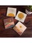 Minimalist, Bohem Taş Bardak Altlığı Masaüstü Koruyucu Altlık 4 Parça Set 10x10cm Stone Coasters SC234 1
