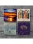 Claude Monet İzlenim Gün Doğumu, Hayat Ağacı, Yerli Kadınlar, Deniz Manzarası Taş Bardak Altlığı – 4’lü Set, 10x10 cm Dekoratif Masaüstü Koruyucu Doğaltaş Altlık |SC430| 3
