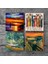 Van Gogh Auvers'deki Oise Bankası, Çığlık, Yerli Kadınlar, Deniz Manzarası Taş Bardak Altlığı Masaüstü Koruyucu Altlık 4 Parça Set 10x10cm Stone Coasters SC436 3