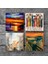 Dalí Amerika’nın Keşfi, Çığlık, Yerli Kadınlar, Deniz Manzarası Taş Bardak Altlığı – 4’lü Set, 10x10 cm Dekoratif Masaüstü Koruyucu Doğaltaş Altlık |SC437| 3