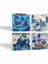 Japon Sanatı, Fuji Dağı, Çini Sanatı Balık, Yelkenli Gemi Taş Bardak Altlığı – 4’lü Set, 10x10 cm Dekoratif Masaüstü Koruyucu Doğaltaş Altlık |SC446| 2