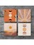 Stone Bohem, Minimalist Soyut Taş Bardak Altlığı – 4’lü Set, 10x10 cm Dekoratif Masaüstü Koruyucu Doğaltaş Altlık |SC259| 3