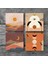 Bohem Taş Bardak Altlığı – 4’lü Set, 10x10 cm Dekoratif Masaüstü Koruyucu Doğaltaş Altlık |SC273| 3