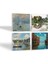 Claude Monet Sonbahar, Gül Çiçekli Kemer, Argenteuil'de Köprü, İzlenim Gün Doğumu Taş Bardak Altlığı Masaüstü Koruyucu Altlık 4 Parça Set 10x10cm Stone Coasters SC481 2