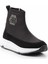 Siyah Süet Kadın Bot & Bootie K01228070002 3