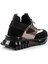 Siyah Süet Kadın Sneaker K01212200002 4