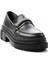 Siyah Kadın Loafer Ayakkabı K01891300409 3