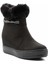 Siyah Süet Kadın Bot & Bootie K02566043502 3